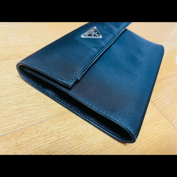 Prada Tessuto Nylon Wallet Black - Picture 3 of 13